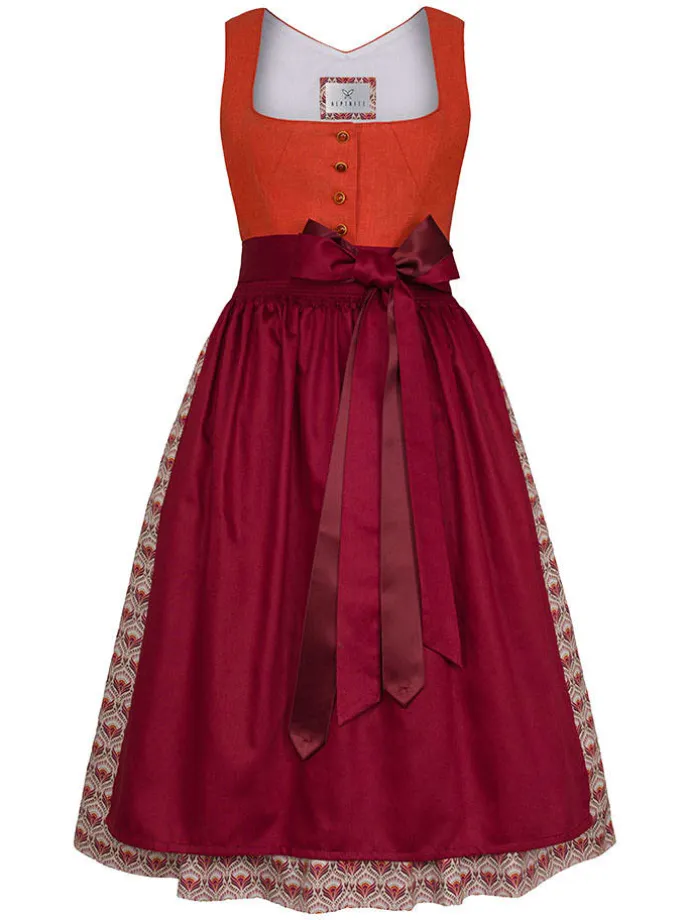 Dirndl ''Anka'' in Rot