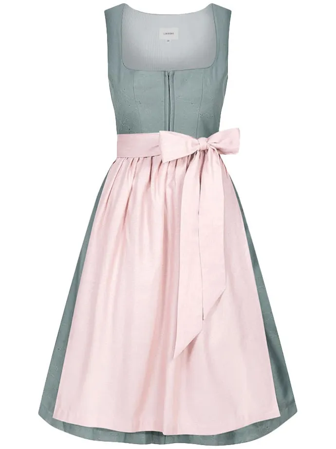 Dirndl "Cecily" in Mint/ Rosa
