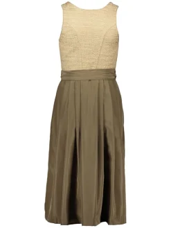 Dirndl in Beige/ Braun