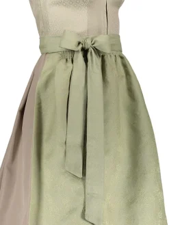 Dirndl in Beige/ Hellgrün