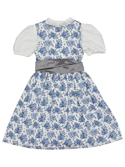 Dirndl in Blau/ Weiß