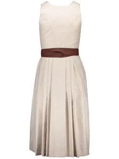 Dirndl in Creme/ Hellgrau