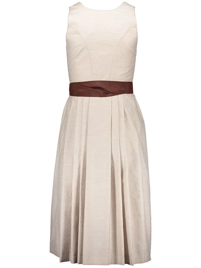 Dirndl in Creme/ Hellgrau