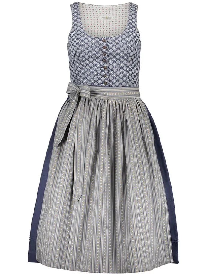 Dirndl in Dunkelblau