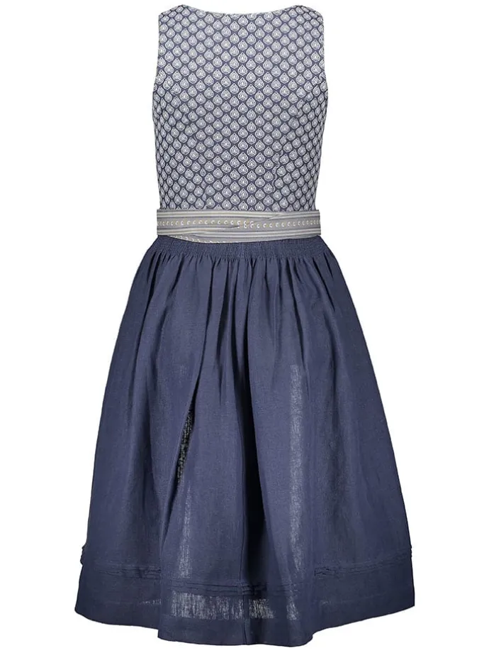 Dirndl in Dunkelblau