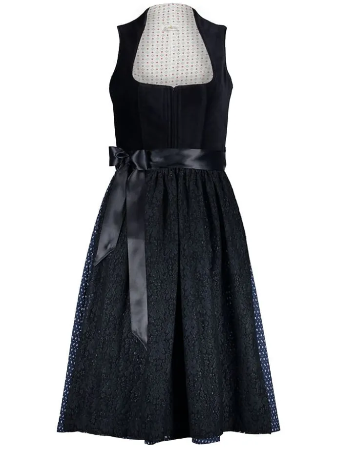 Dirndl in Dunkelblau
