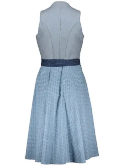 Dirndl in Dunkelblau/ Blau