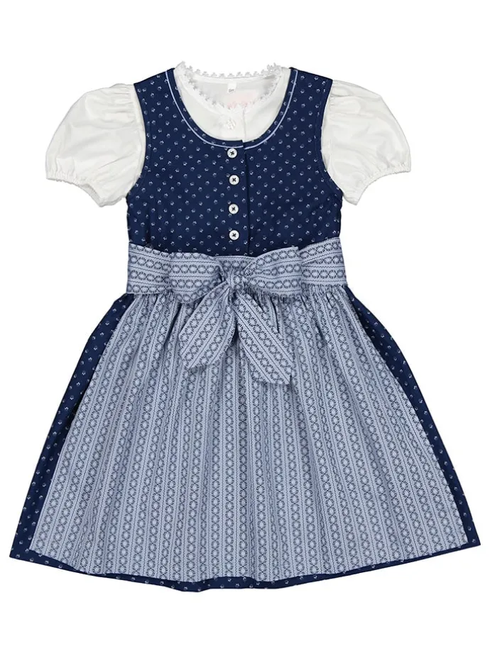 Dirndl in Dunkellblau
