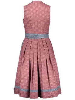 Dirndl in Hellblau/ Altrosa
