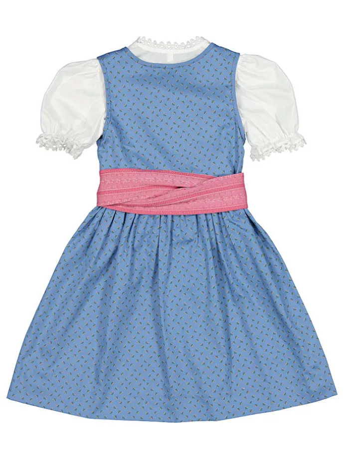 Dirndl in Hellblau/ Pink