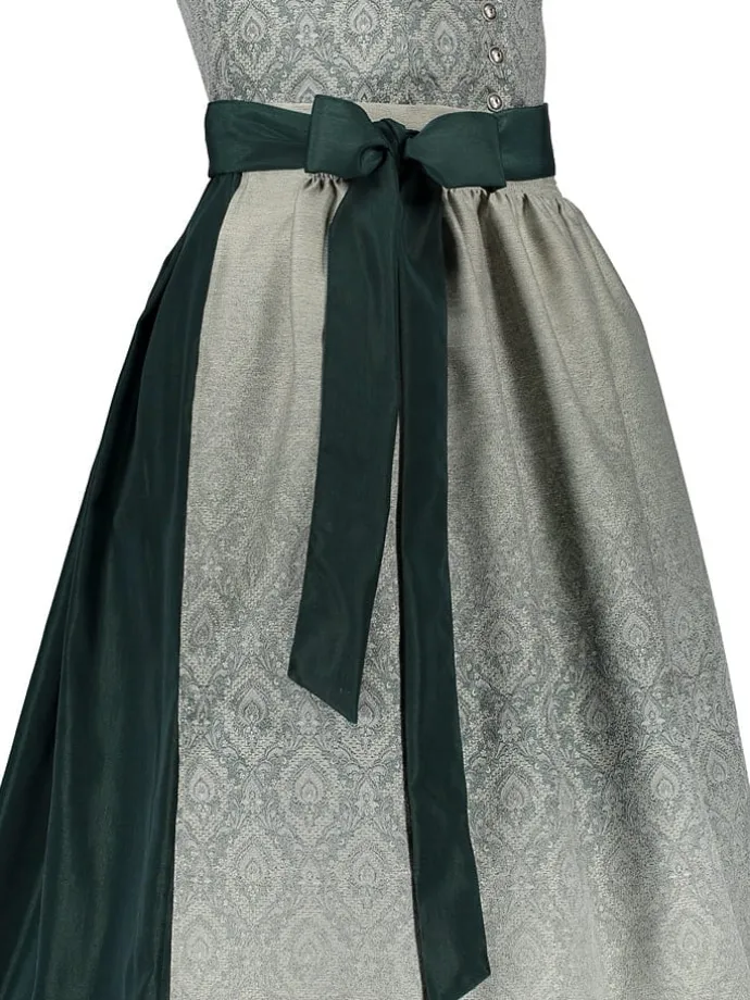 Dirndl in Petrol/ Hellgrau