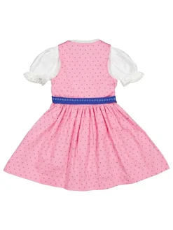 Dirndl in Rosa/ Blau
