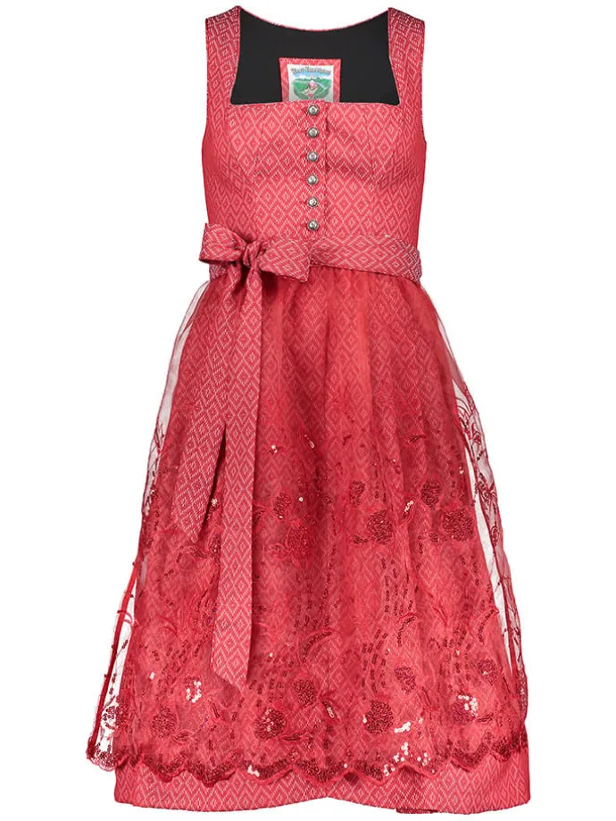 Dirndl in Rot
