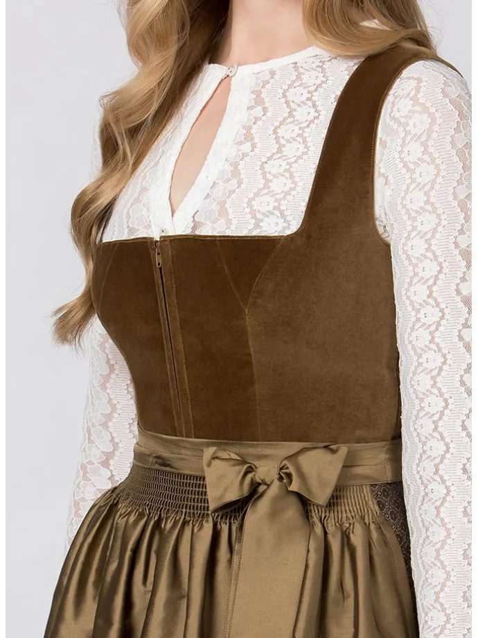Dirndl ''Isola'' in Oliv