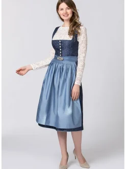 Dirndl "Leonora" in Dunkelblau