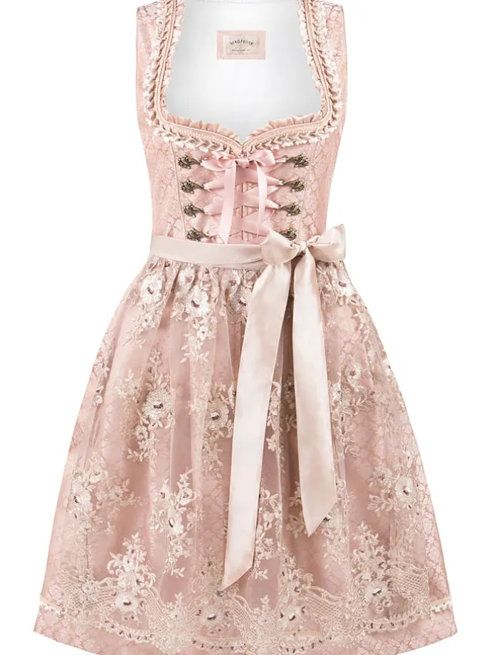 Dirndl "Lilou" in Rosa