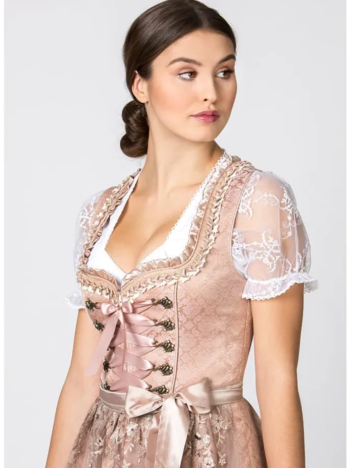 Dirndl "Lilou" in Rosa