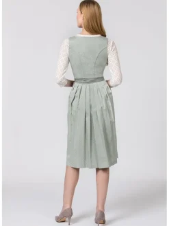 Dirndl ''Megan'' in Hellgrün/ Hellblau
