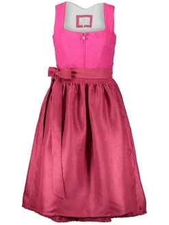 Dirndl ''Milly'' in Pink/ Rot