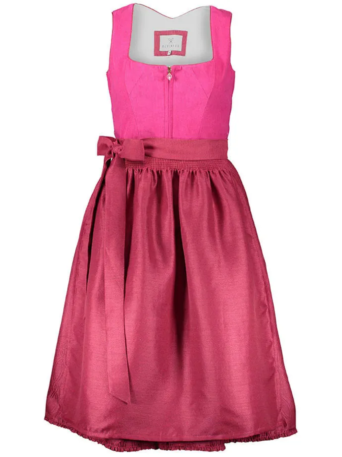 Dirndl ''Milly'' in Pink/ Rot