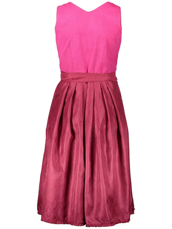 Dirndl ''Milly'' in Pink/ Rot