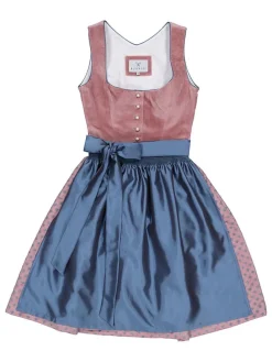 Dirndl ''Sissi'' in Rosa/ Blau