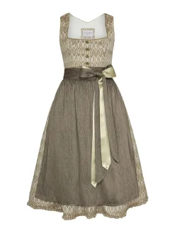 Dirndl ''Tinka'' in Beige/ Braun
