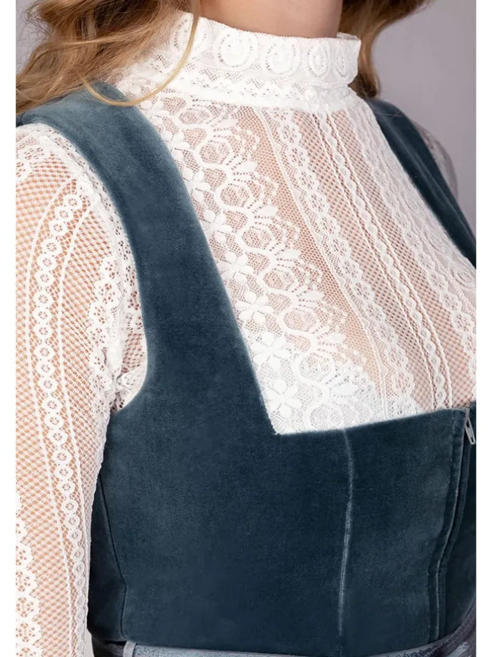 Dirndl "Veronika" in Petrol