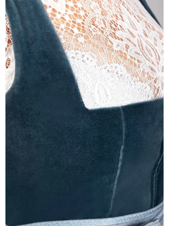 Dirndl "Veronika" in Petrol
