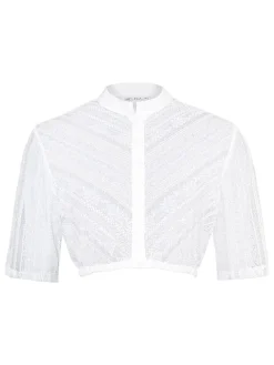 Dirndlbluse "Amelie" in Weiß