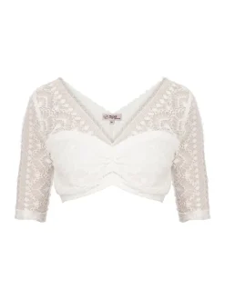 Dirndlbluse FORSTEN in offwhite