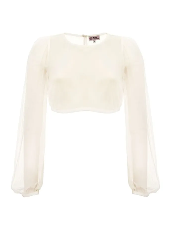 Dirndlbluse GREMSDORF in offwhite