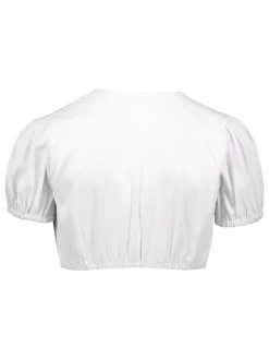 Dirndlbluse in Weiß