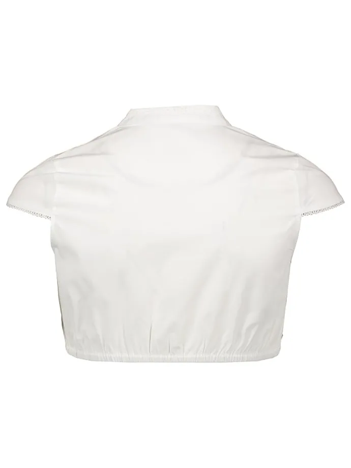 Dirndlbluse in Weiß