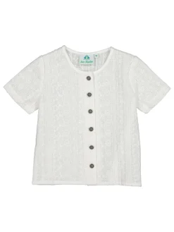 Dirndlbluse in Weiß