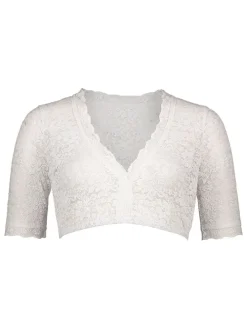 Dirndlbluse in Weiß