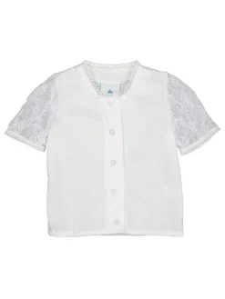 Dirndlbluse in Weiß