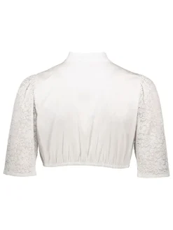 Dirndlbluse in Weiß