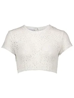 Dirndlbluse in Weiß