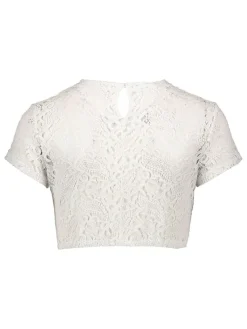 Dirndlbluse in Weiß