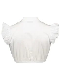 Dirndlbluse in Weiß