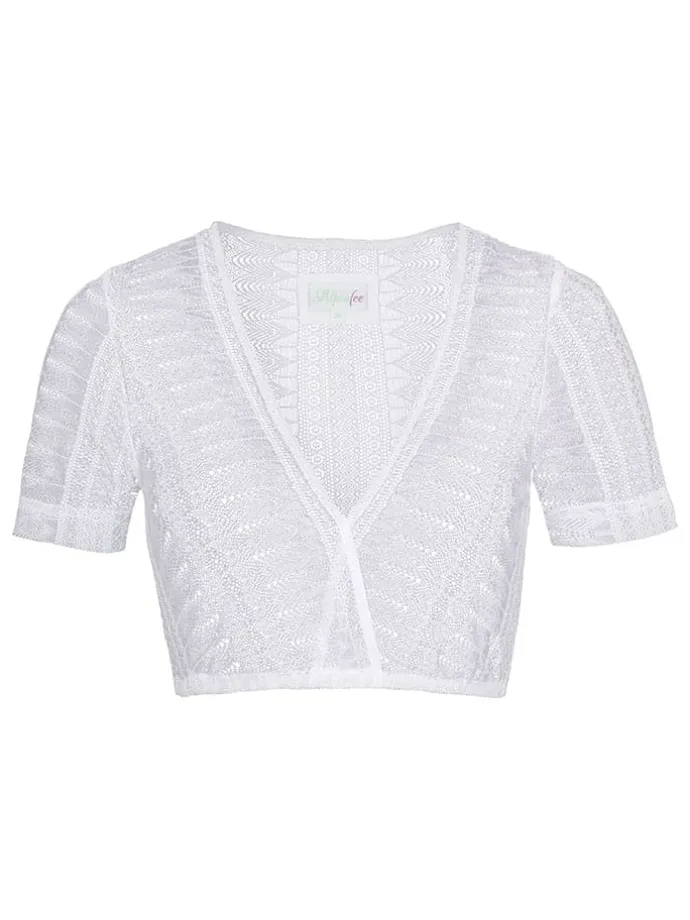 Dirndlbluse ''Lana'' in Weiß