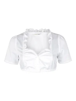 Dirndlbluse ''Melita'' in Weiß