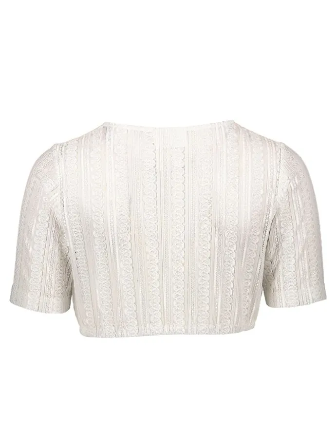 Dirndlbluse "Nena" in Creme