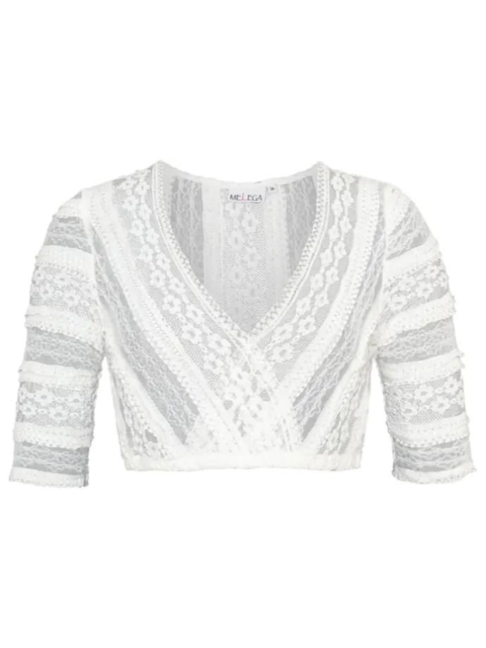 Dirndlbluse "Stella" in Weiß