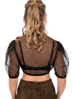 Dirndlbluse ZEITLARN in schwarz