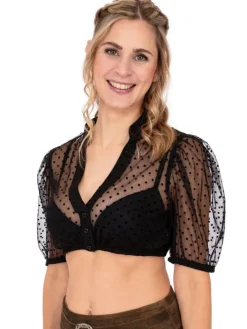 Dirndlbluse ZEITLARN in schwarz
