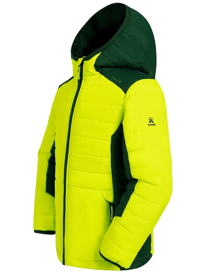 Dünne Ganzjahres-Steppjacke "Neel" in Grün