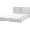 Doppelbett BAJONNA in Grau/Schwarz - (W) 180 x (H) 94 x (L) 235 cm