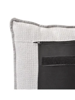 Doppelbett BAJONNA in Grau/Schwarz - (W) 180 x (H) 94 x (L) 235 cm